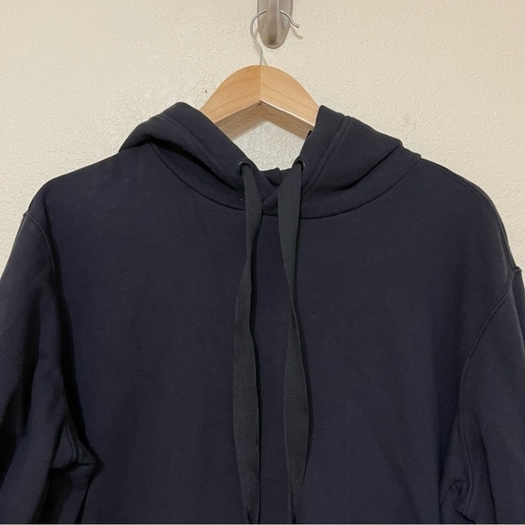 Athleta Black Yogi High Hooded Sweatshirt Size Small Women - Picture 2 of 10